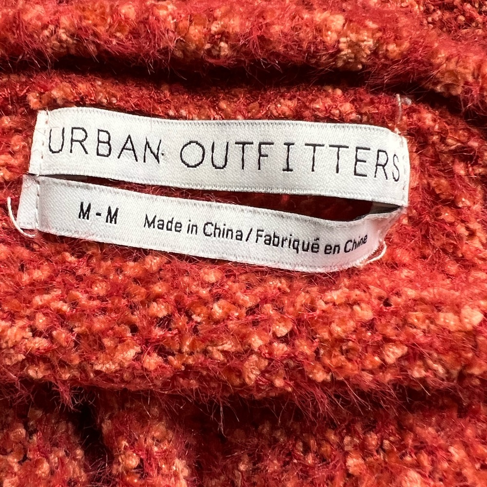 Urban Outfitters orange V-Neck Sweater - Picture 4 of 5